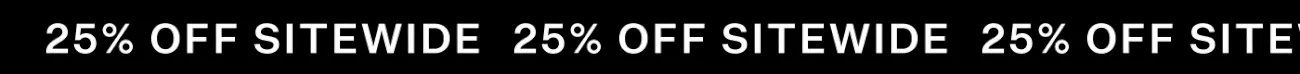 Shop Men's 25% Off Sitewide