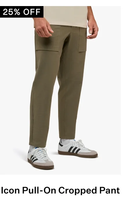 Icon Pull-On Cropped Pant