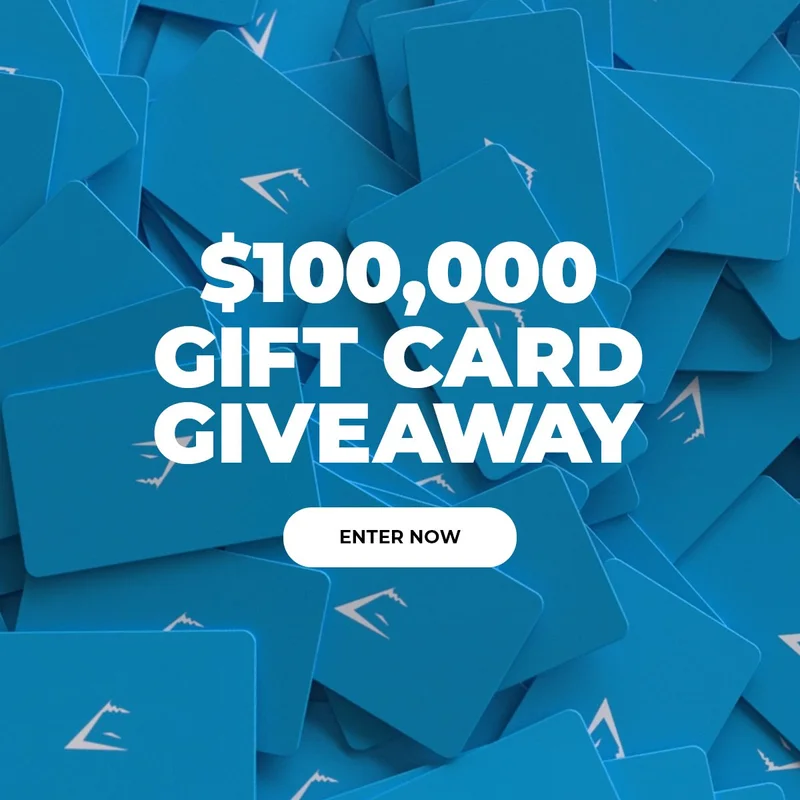 $100,000 GIFT CARD GIVEAWAY. ENTER NOW.