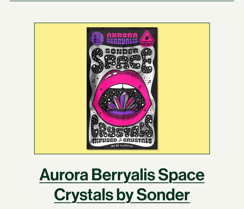 Aurora Berryalis Space Crysrals by Sonder