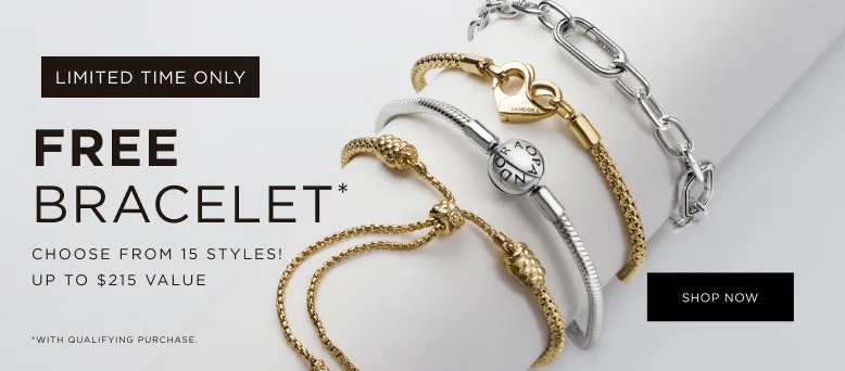 Unlock your free bracelet with $135+.