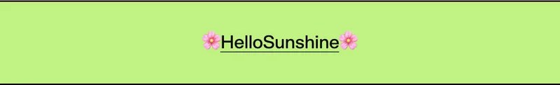 🌸HelloSunshine🌸