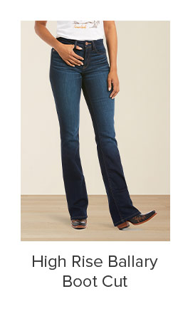 High Rise Ballary Boot Cut