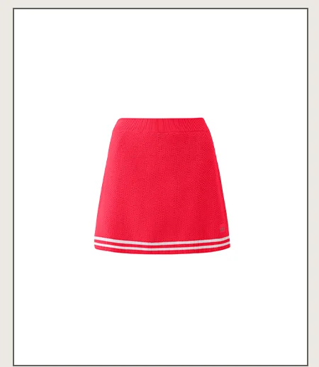 TENNIS CLUB SWEATER KNIT SKIRT