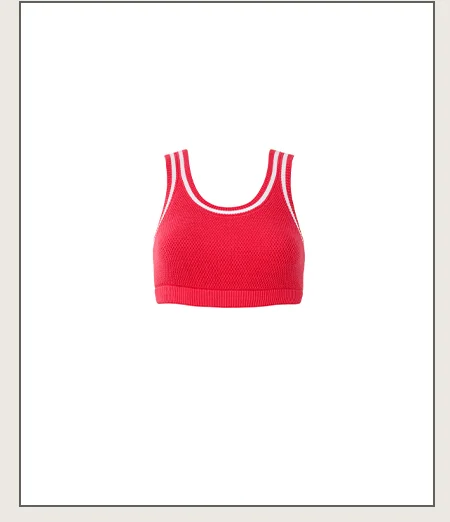 TENNIS CLUB SWEATER KNIT BRA