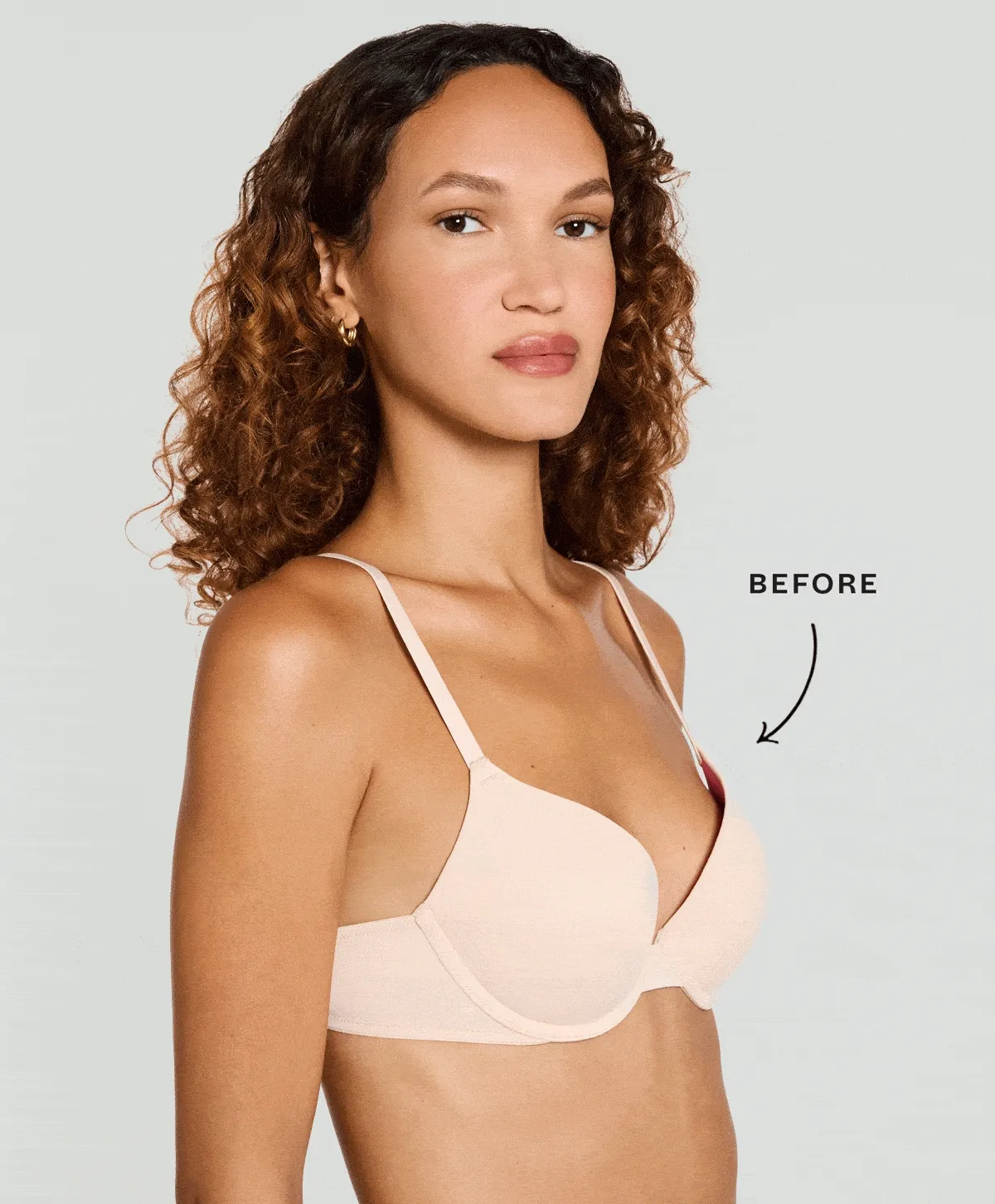 Lift Up Bra Before and After