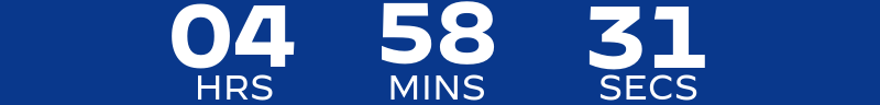 countdown to April 30th at midnight