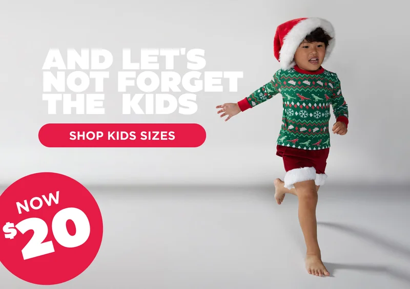 And Let's No Forget The Kids: SHOP KIDS SIZES
