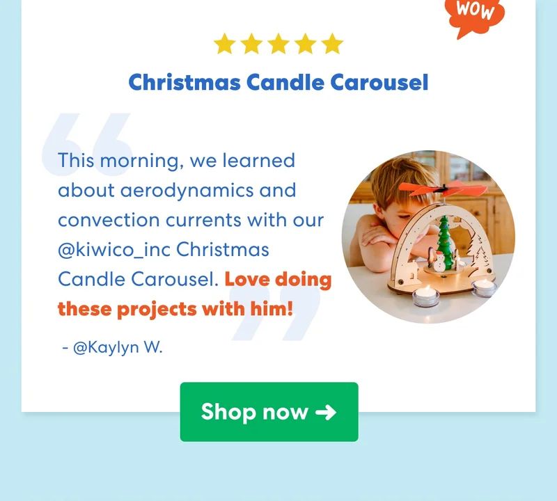 Christmas Candle Carousel