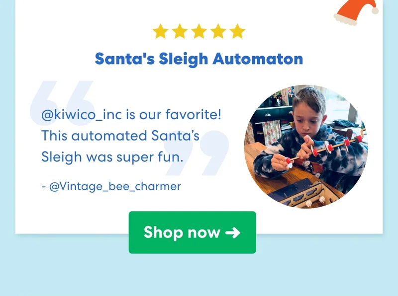 Santa's Sleigh Automaton