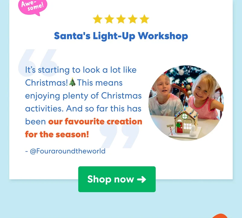 Santa's Light-Up Workshop