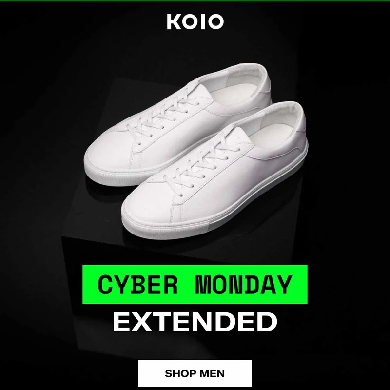 Cyber Monday Extended Shop Men