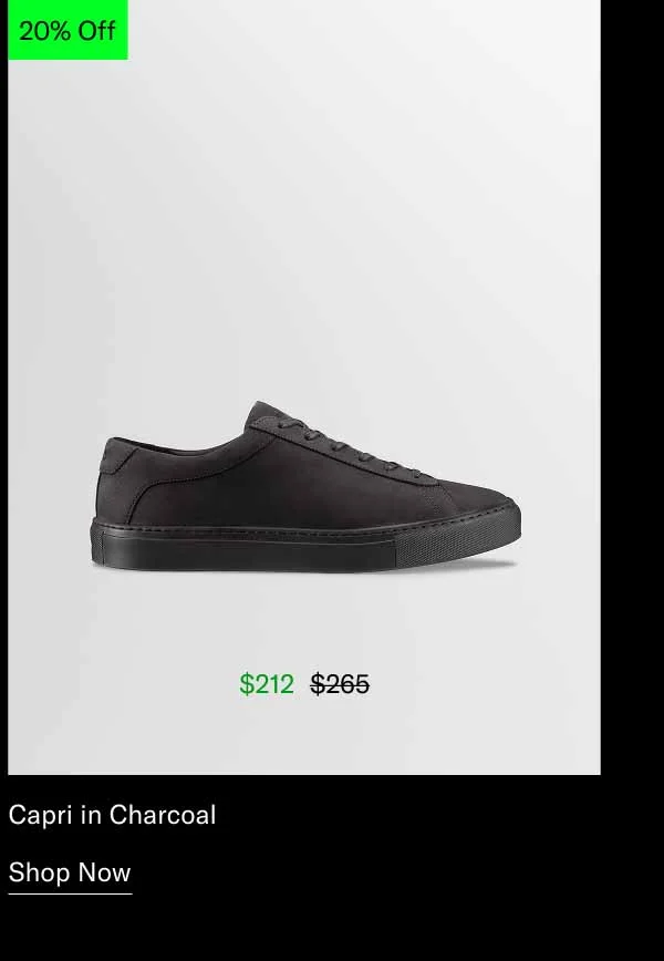 Capri in Charcoal. Shop Now