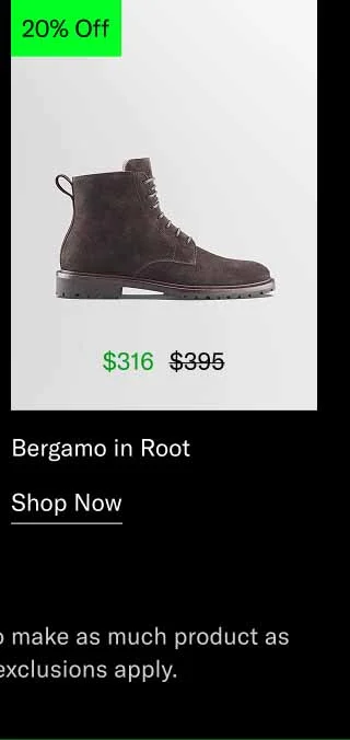 Bergamo in Root. Shop Now