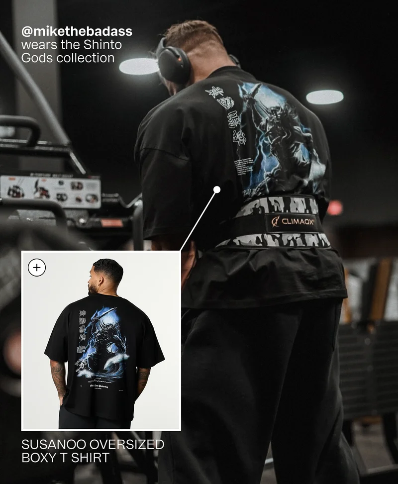 SHINTO GODS Susanoo OVERSIZED BOXY T SHIRT