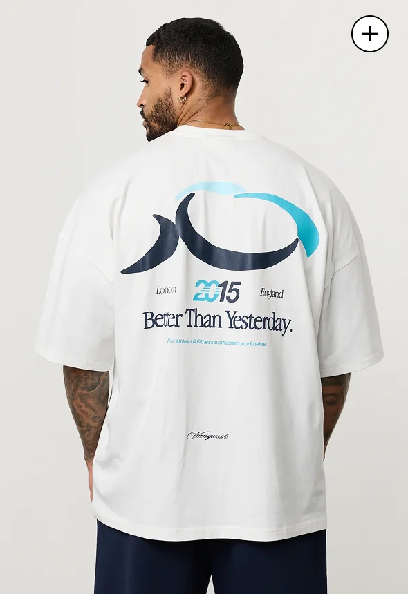 ACONITE WHITE OVERSIZED T SHIRT