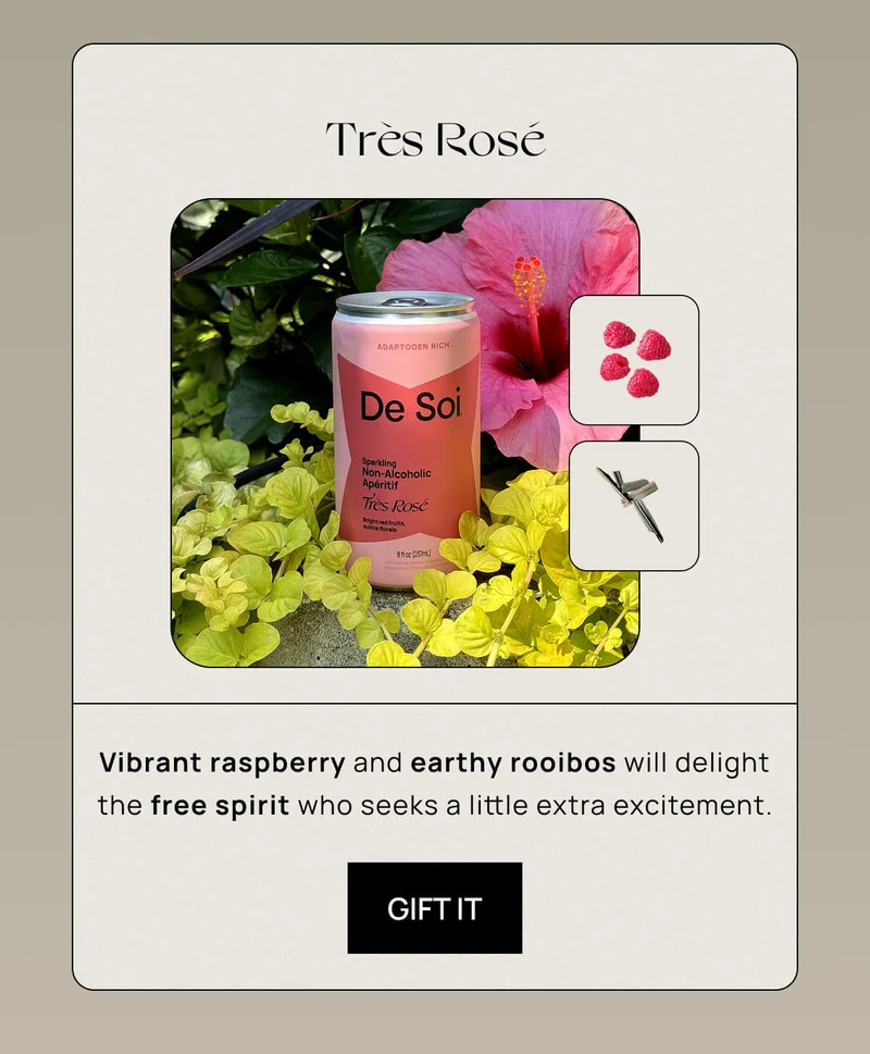 Très Rosé | Vibrant raspberry and earthy rooibos will delight the free spirit who seeks a little extra excitement. | Gift It