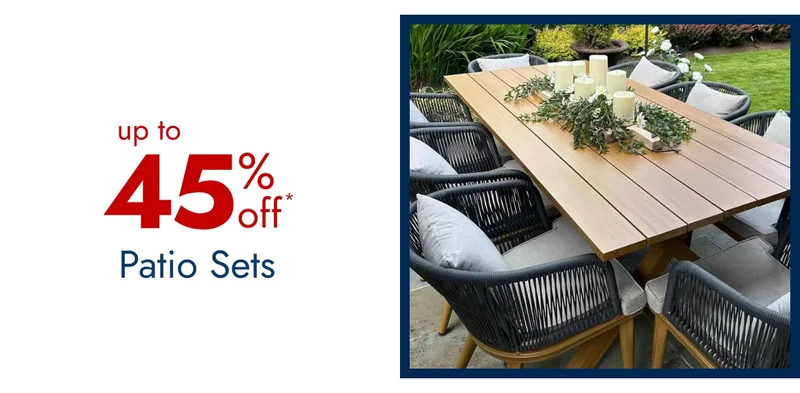 Up to 45%--Patio Sets