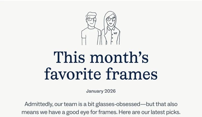 This month's favorite frames
