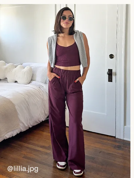 Easy Wide Leg Pant
