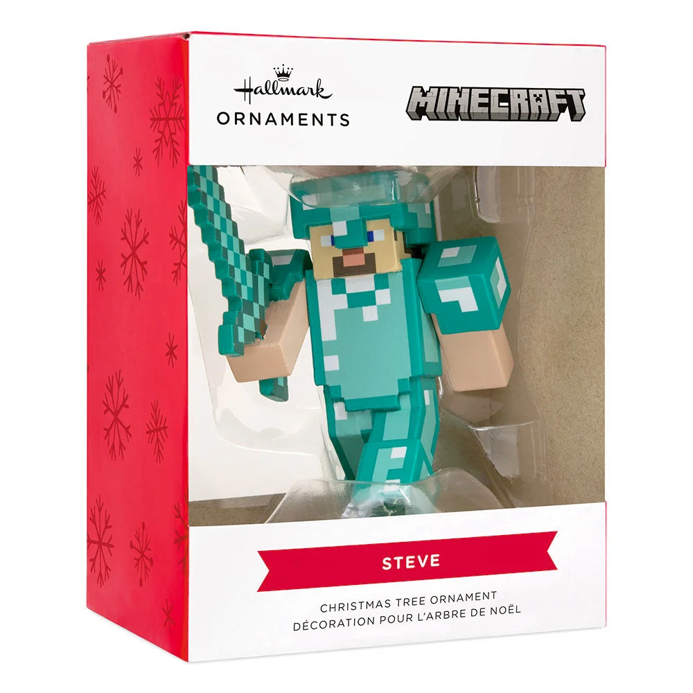 Image of Minecraft Diamond Armor Steve Ornament