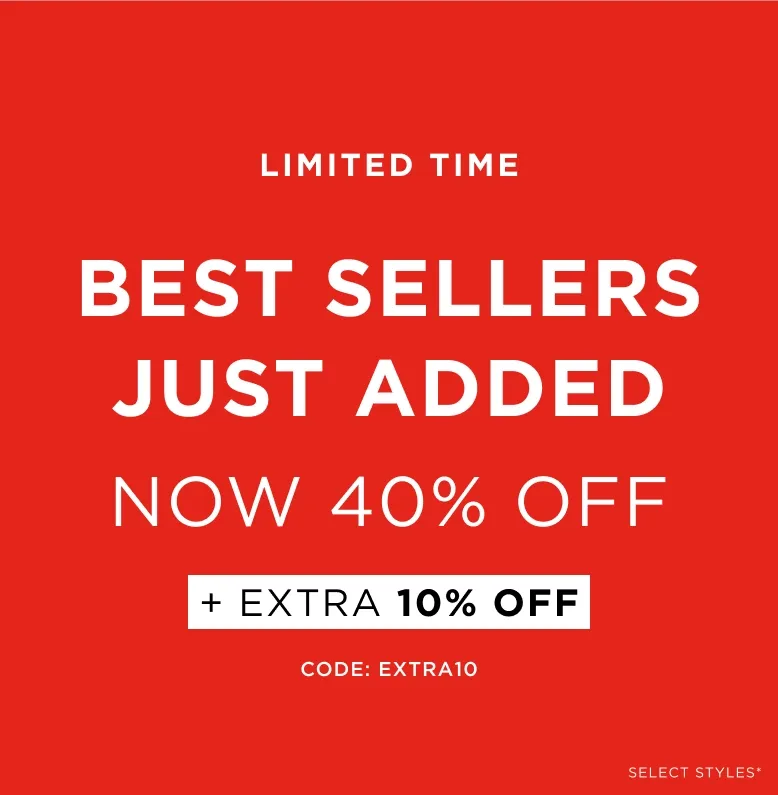 Up to 50% off - New styles