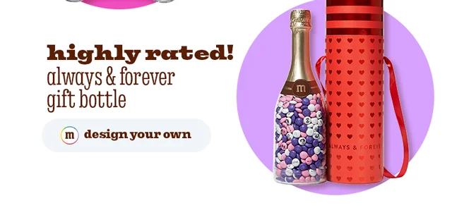 HIGHLY RATED! ALWAYS & FOREVER GIFT BOTTLE
