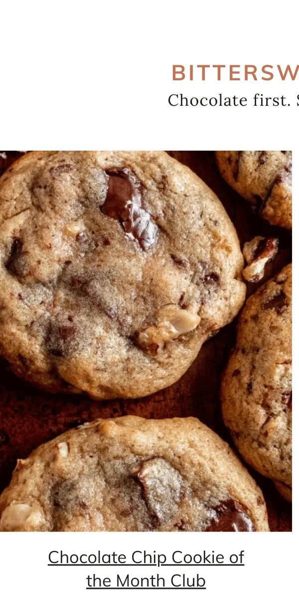 Chocolate Chip Cookie of the Month Club