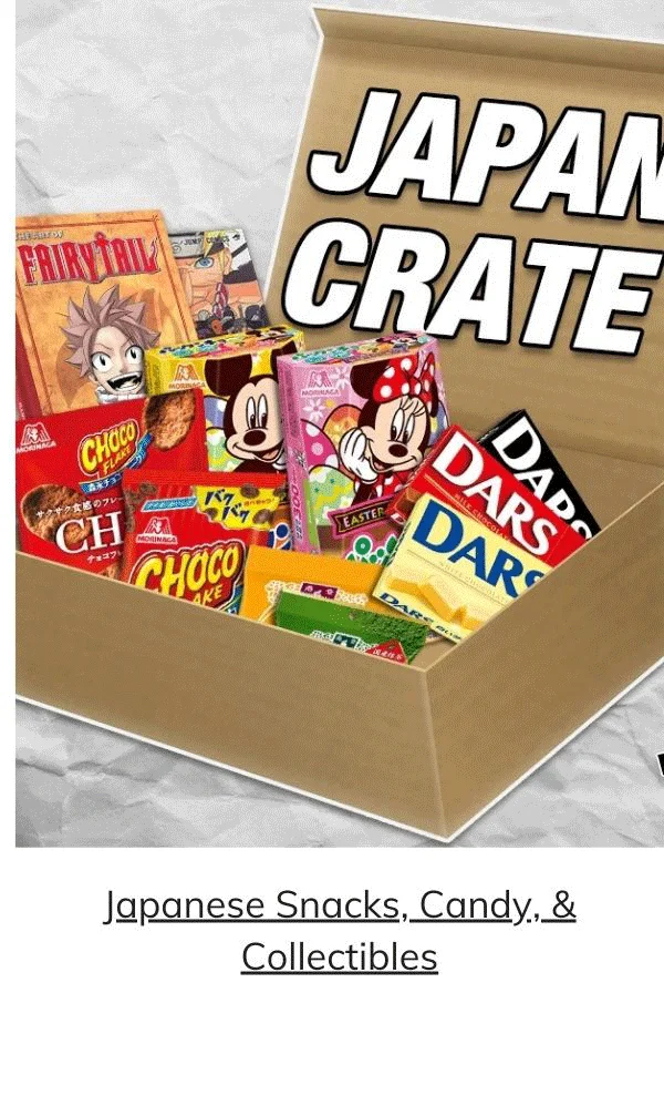 Japan Crate - Japanese Snacks, Candy, & Collectibles Subscription