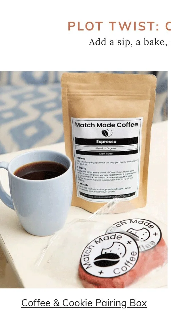 Coffee & Cookie Pairing Box