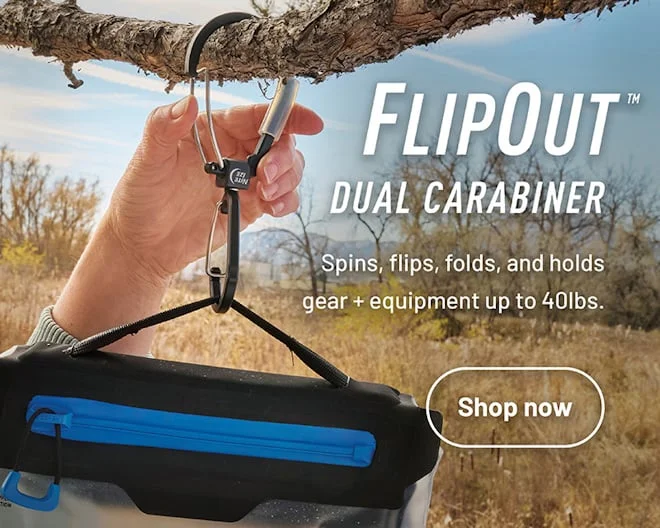 FlipOut™ Dual Carabiner
