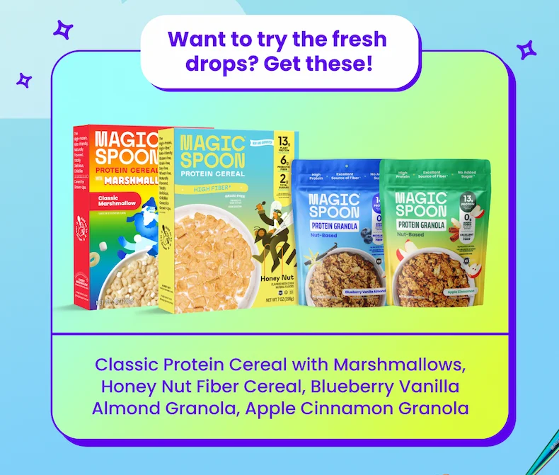 Want to try the fresh drops? Get these!