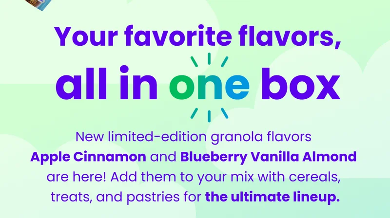Your favorite flavors all in one box
