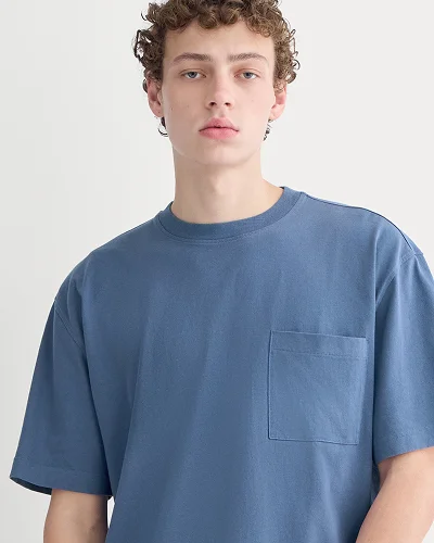 Image | Oversized Classic Tee | Vintage Indigo