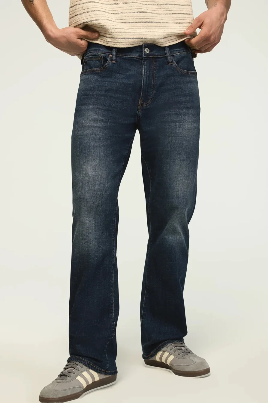 Image of Lucky Brand Easy Rider Bootcut Coolmax Stretch Jean - Men's Pants in Brigden