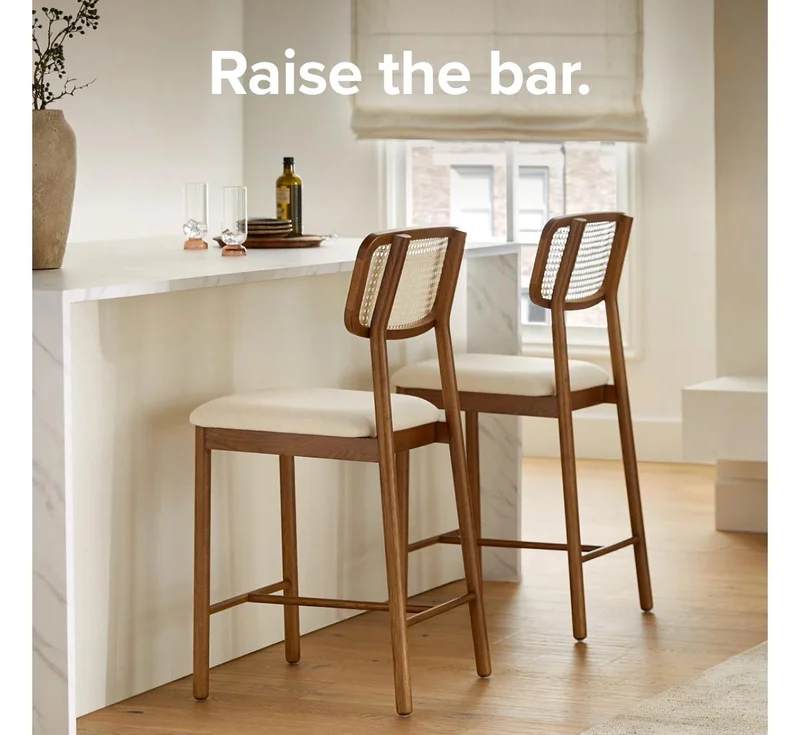 Raise the bar with our stools.