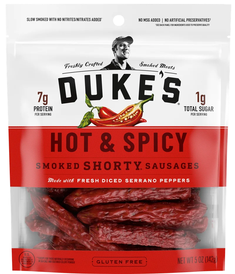 Image of Duke's Hot & Spicy Shorty Smoked Sausages