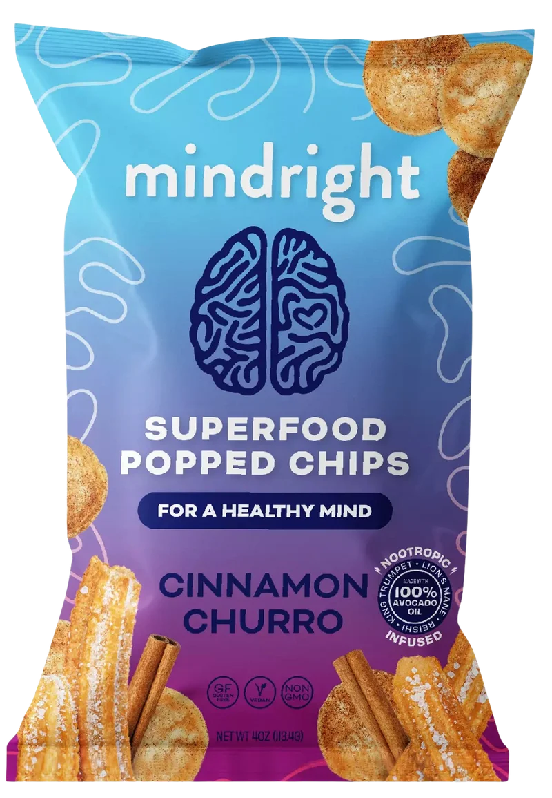 Image of Mindright Popped Chip Cinnamon Churros