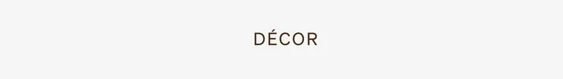 Shop Decor