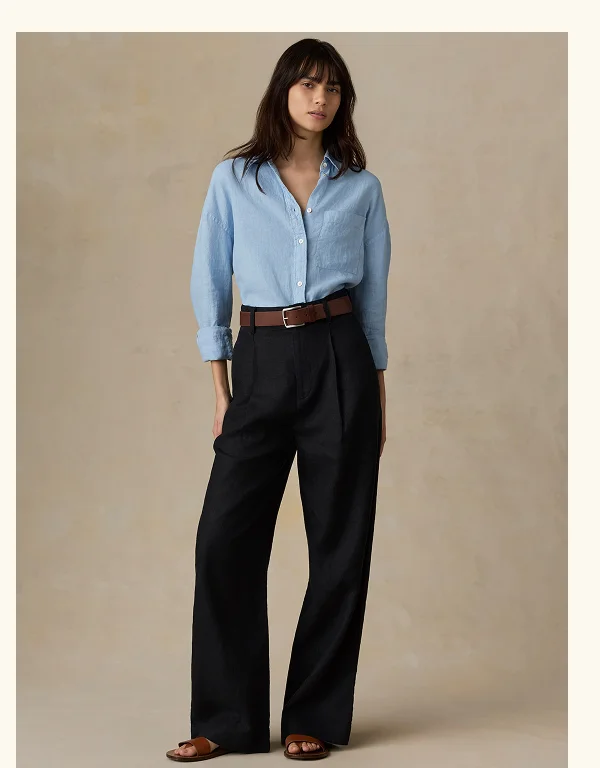 Sun Strider Pleated Pant