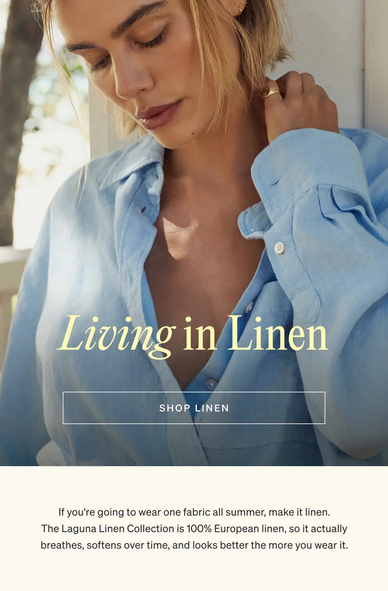 Living in Linen | Shop Linen