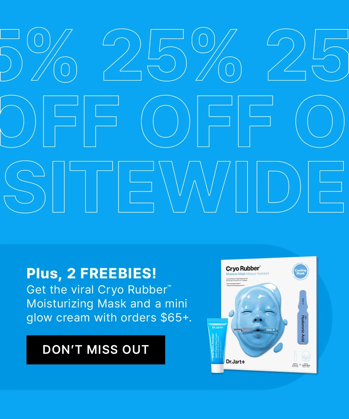 Calling all sensitive skin types. Get 3 free Cicapair full sizes with orders $65+.