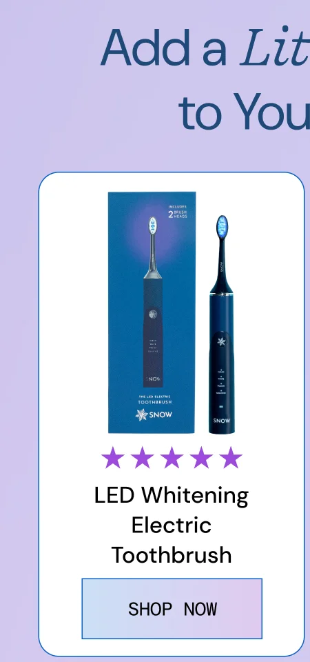 LED Whitening Electric Toothbrush