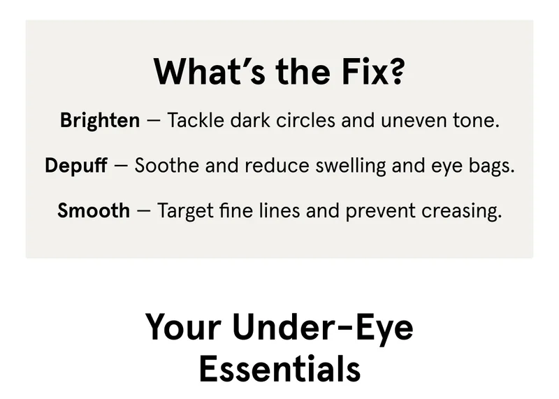 Brighten, Depuff, Smooth