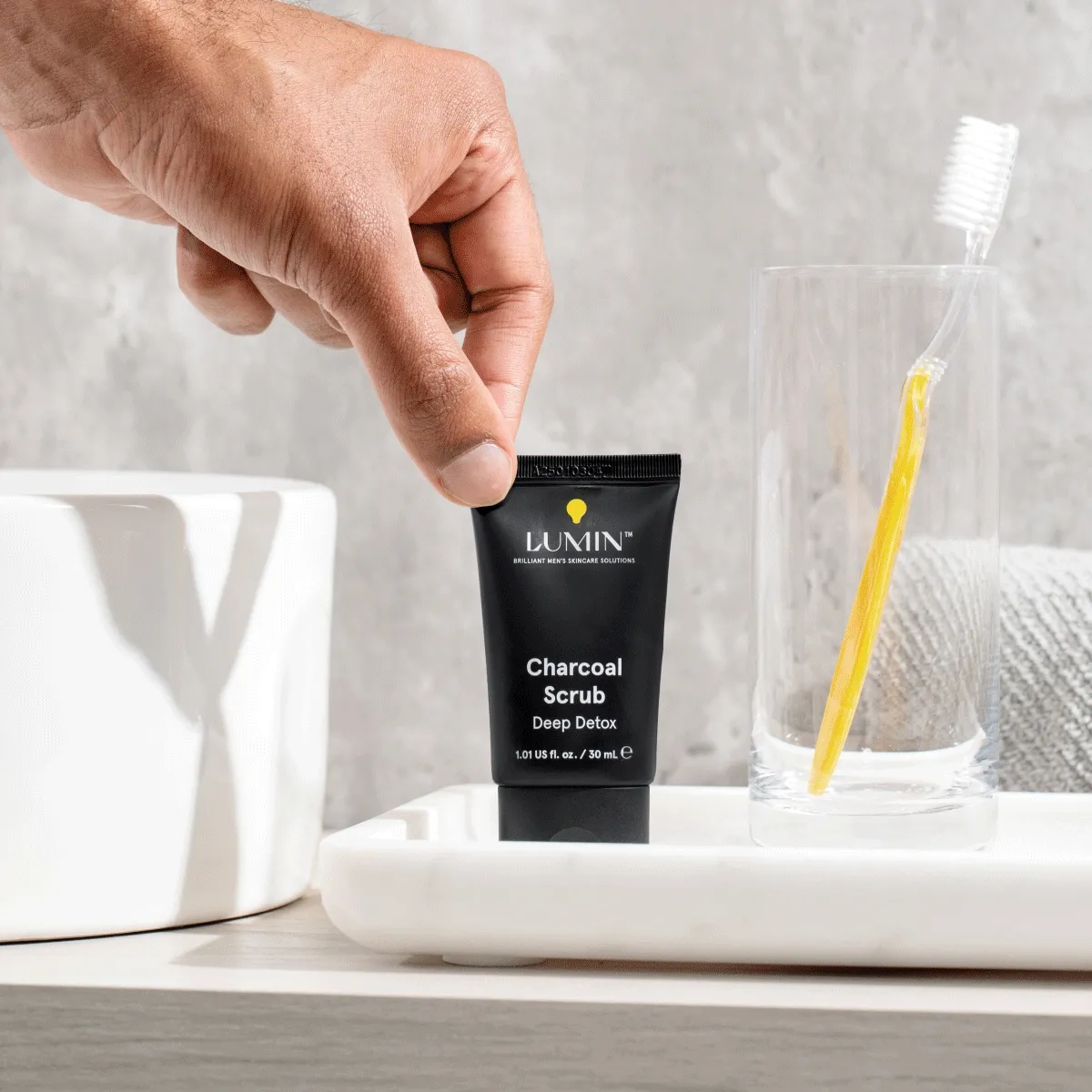 Charcoal Scrub GIF