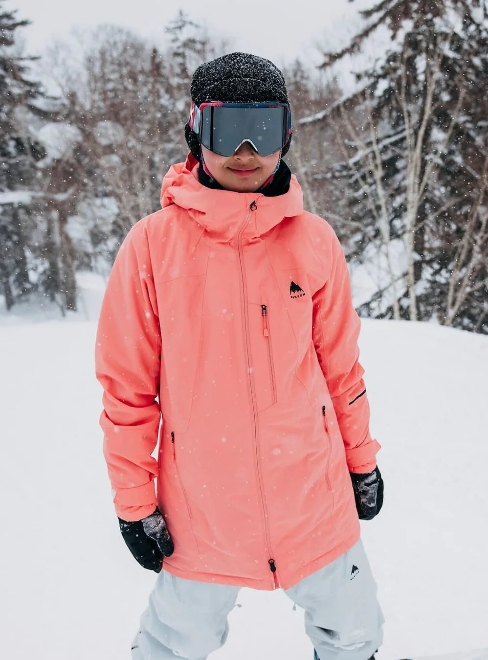 Women's Burton Reserve 2L Insulated Jacket in Sunrise Coral