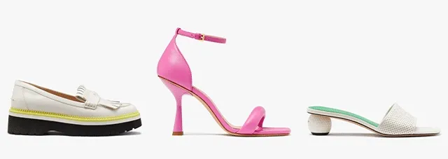 New spring shoes just dropped. Run, don't walk (yes, even in heels).