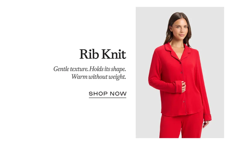 Rib-Knit Pajamas