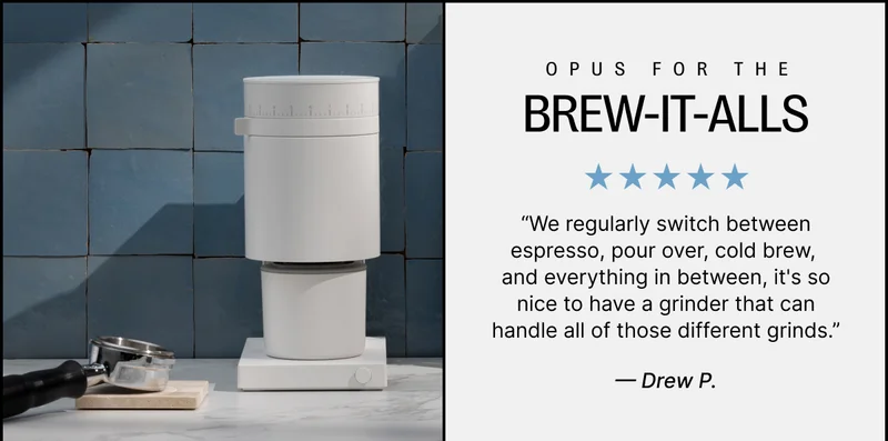 Opus for the brew-it-alls - 5 star review