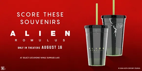 SCORE THESE SOUVENIRS | ALIEN ROMULUS ONLY IN THEATERS AUGUST 16